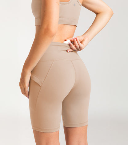 High Waisted Biker Shorts