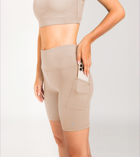 High Waisted Biker Shorts
