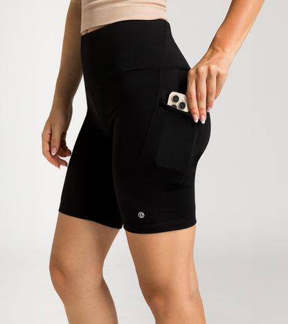 High Waisted Biker Shorts